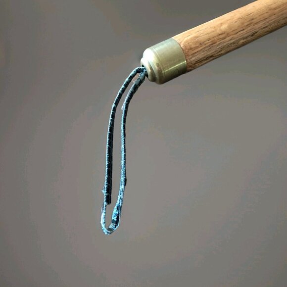 Back Scratcher Removeable Brass Hand Five Fingers  Wood Handle-19 inch- Vintage - Picture 4 of 8